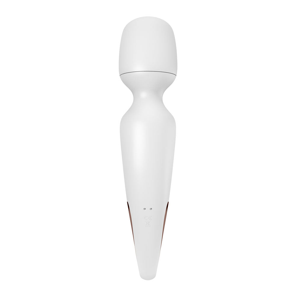 Satisfyer Wand-erland Rose Gold Rechargeable Massage Wand Vibrators