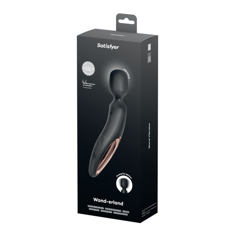Satisfyer Wanderland Rose Gold USB Rechargeable Massage Wand Vibrators