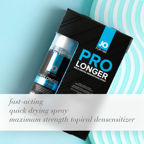 JO Prolonger Spray – Maximum Strength Desensitizing Spray for Men 60 mL ENHANCERS
