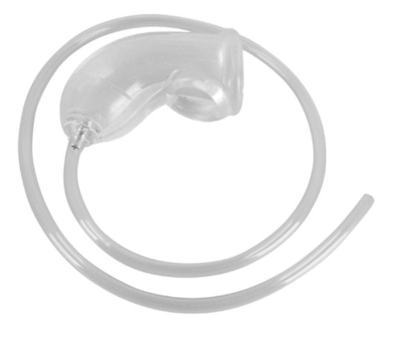You2Toys Piss Play Sleeve (Transparent) – Flexible Silicone Penis Sleeve with Ball Ring Main image