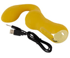 Double Vibrator Yellow Masturbator with 10 Vibration Modes and Flexible Vibro-Wings > Vibrators > Standard Vibrators