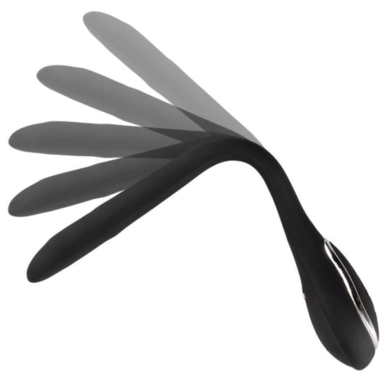 Penis Plug Vibrating Bendable Dilator with Size and Color Options