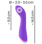 Bunt G-Spot 7 Inch Vibrator - Flexible and Discreet