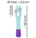 Bunt Double Vibrator with Multicolor and Adjustable Size > Vibrators > Standard Vibrators