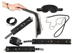 Bad Kitty Fetish Bag Black 11-Piece Polyurethane Fetish Set > Bondage Gear > Bondage Kits