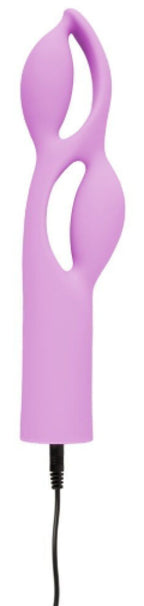 Fabulous Vibrator Purple Dual Motor Silicone Vibrator