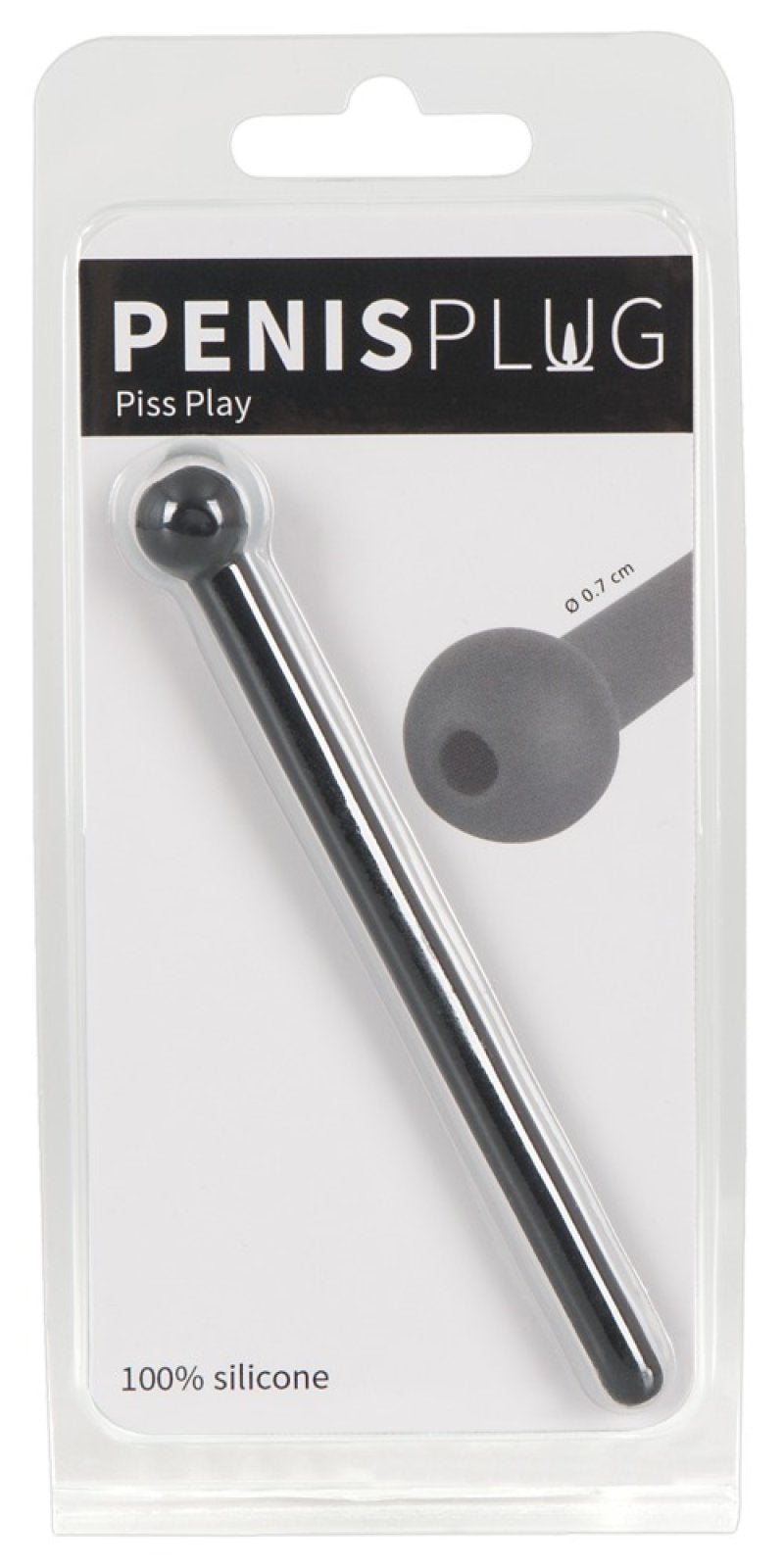 Penis Plug Hollow 11.8cm Flexible Urethral Dilator – Male Toy