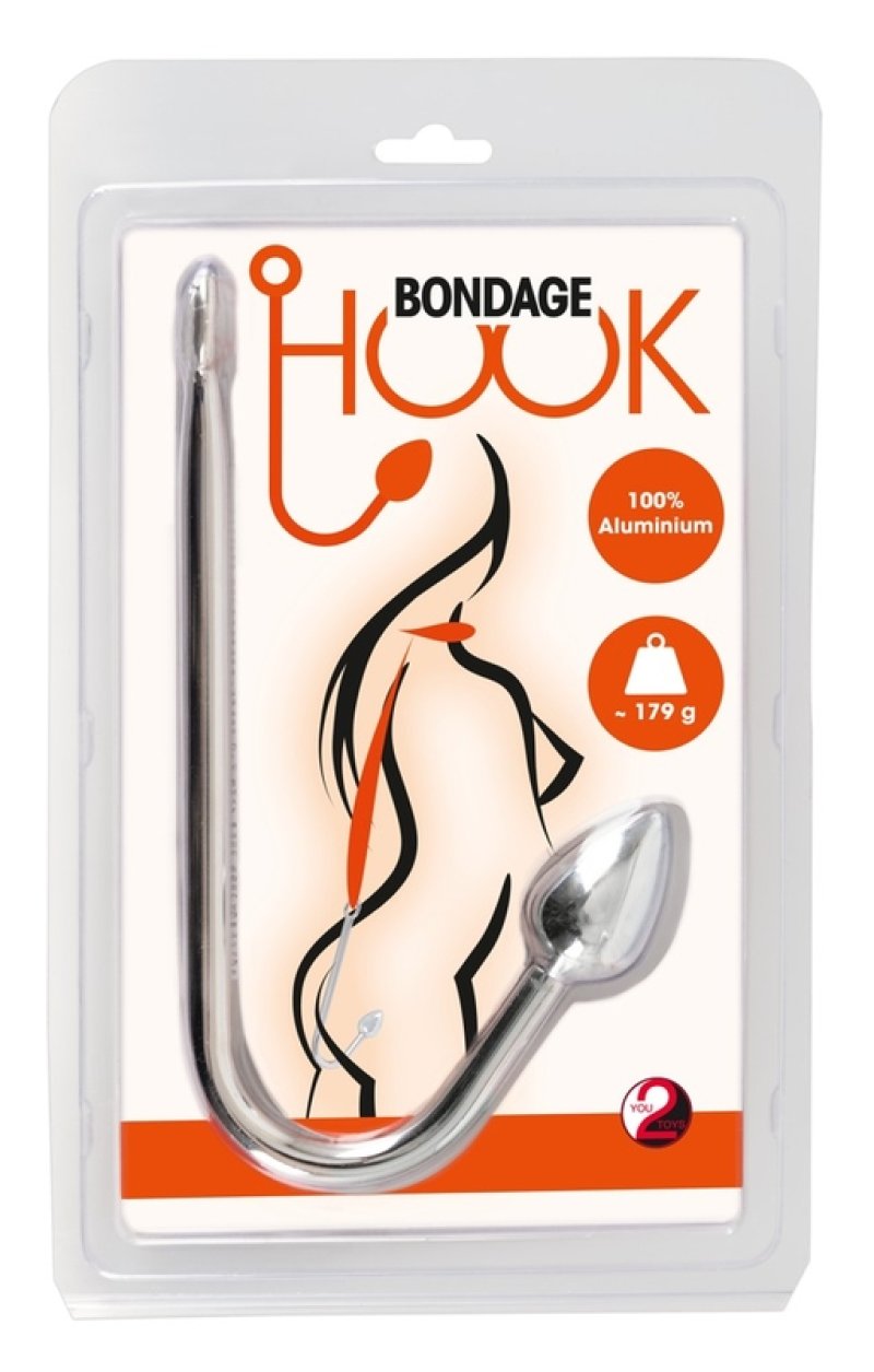 Aluminum Bondage Hook – Butt Plug