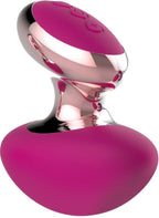 Couples Choice Massager Pink Silicone 9.3 cm x 5.5 cm with 10 Vibration Modes