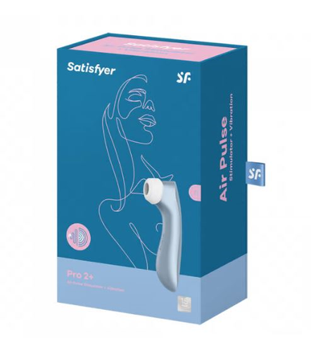 Satisfyer Pro 2 Plus G2 Clitoral Stimulator Blue Blue STIMULATORS