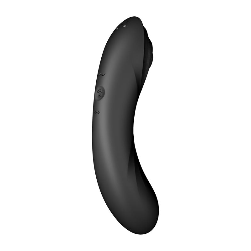 Satisfyer Curvy Trinity 4 Insertable Air Pulse Vibrator Black