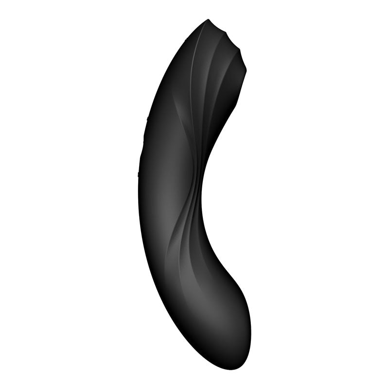 Satisfyer Curvy Trinity 4 Insertable Air Pulse Vibrator Black