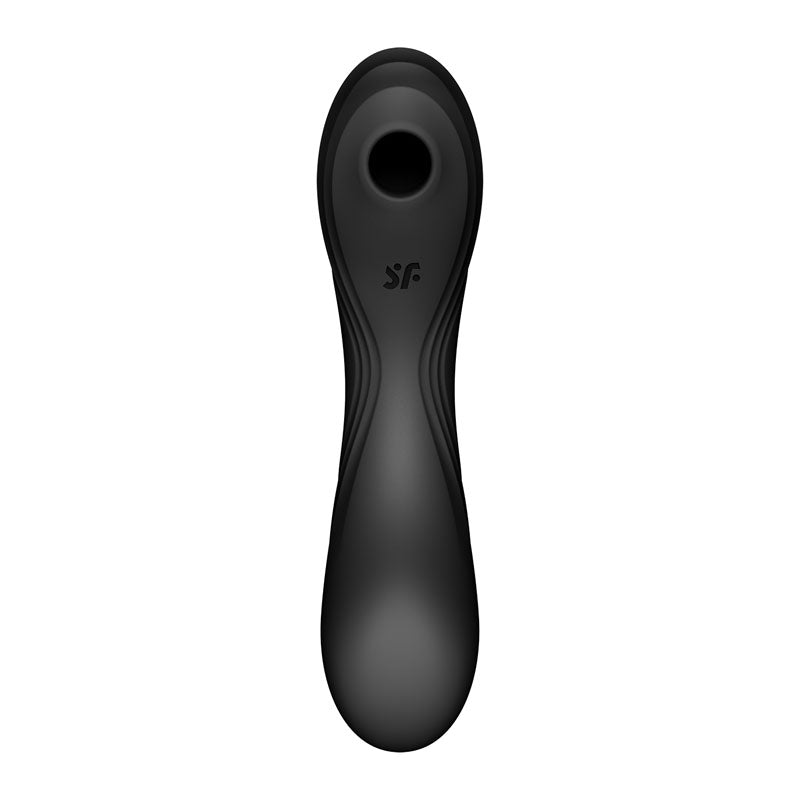 Satisfyer Curvy Trinity 4 Insertable Air Pulse Vibrator Black