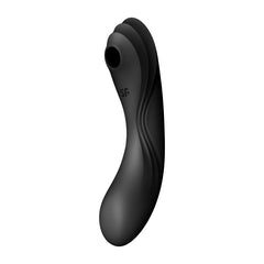 Satisfyer Curvy Trinity 4 Insertable Air Pulse Vibrator Black