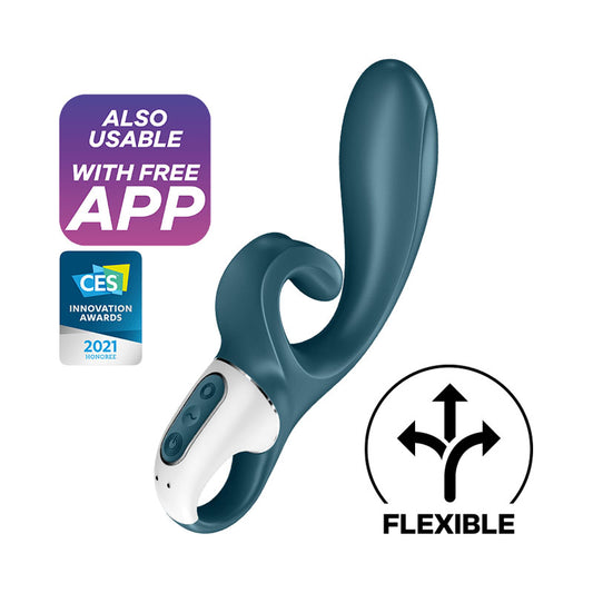 Satisfyer Hug Me - USB Rechargeable Rabbit Vibrator with App Control