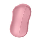 Satisfyer Cotton Candy USB Recharge Air Pulsation Clitoral Stimulator Light Red