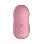 Satisfyer Cotton Candy USB Recharge Air Pulsation Clitoral Stimulator Light Red