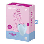 Satisfyer Cutie Heart Air Pulsation Stimulator Blue