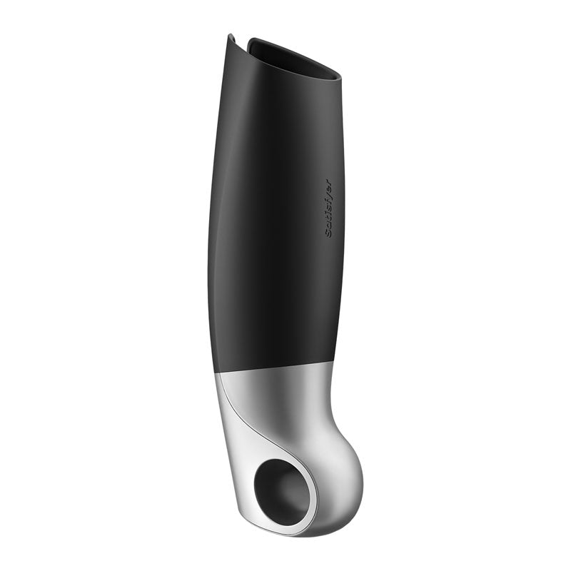 Satisfyer Power Masturbator Black Silver