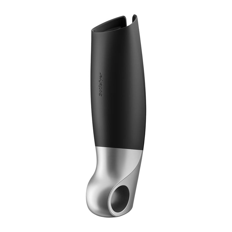 Satisfyer Power Masturbator Black Silver