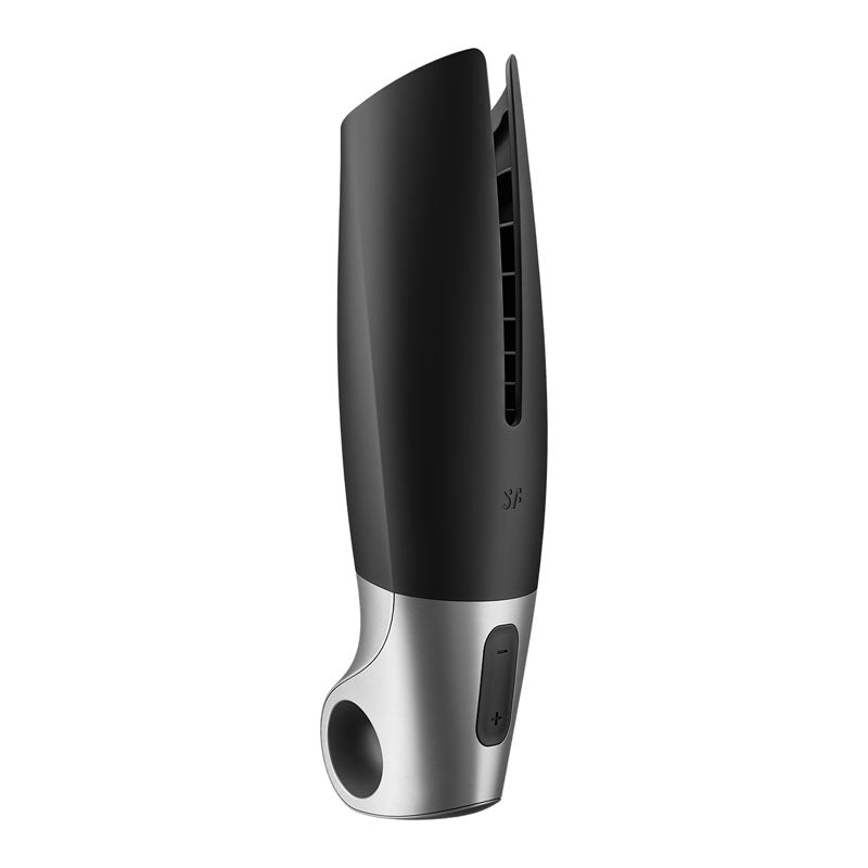 Satisfyer Power Masturbator Black Silver