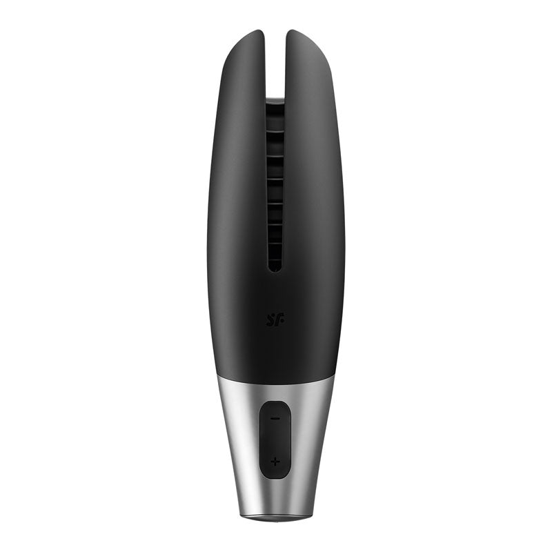 Satisfyer Power Masturbator Black Silver