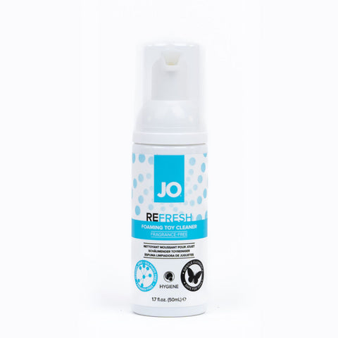 JO Refresh Foaming Toy Cleaner – Gentle Fragrance-Free Toy Cleaner 50 mL Bottle Default Title Toy Cleaners