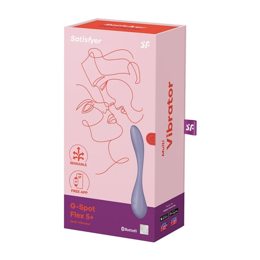 Satisfyer G-Spot Flex 5+ – App-Controlled Rechargeable G-Spot and Rabbit Vibrator > Sex Toys For Ladies > G-Spot Vibrators