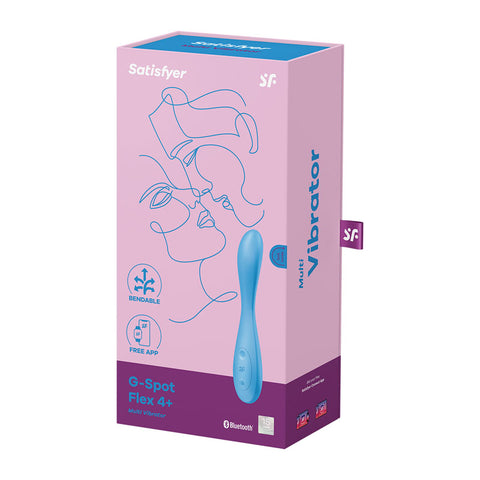 Satisfyer G-Spot Flex 4 – USB Rechargeable App-Controlled Vibrator VIBRATORS-PREMIUM