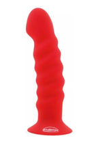 Malesation Olly Dildo Large Red Silicone with Suction Cup 19.7 cm Length