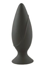 Malesation Large Silicone Butt Plug Black 12cm Length 4.1cm Diameter > Anal Range > Butt Plugs