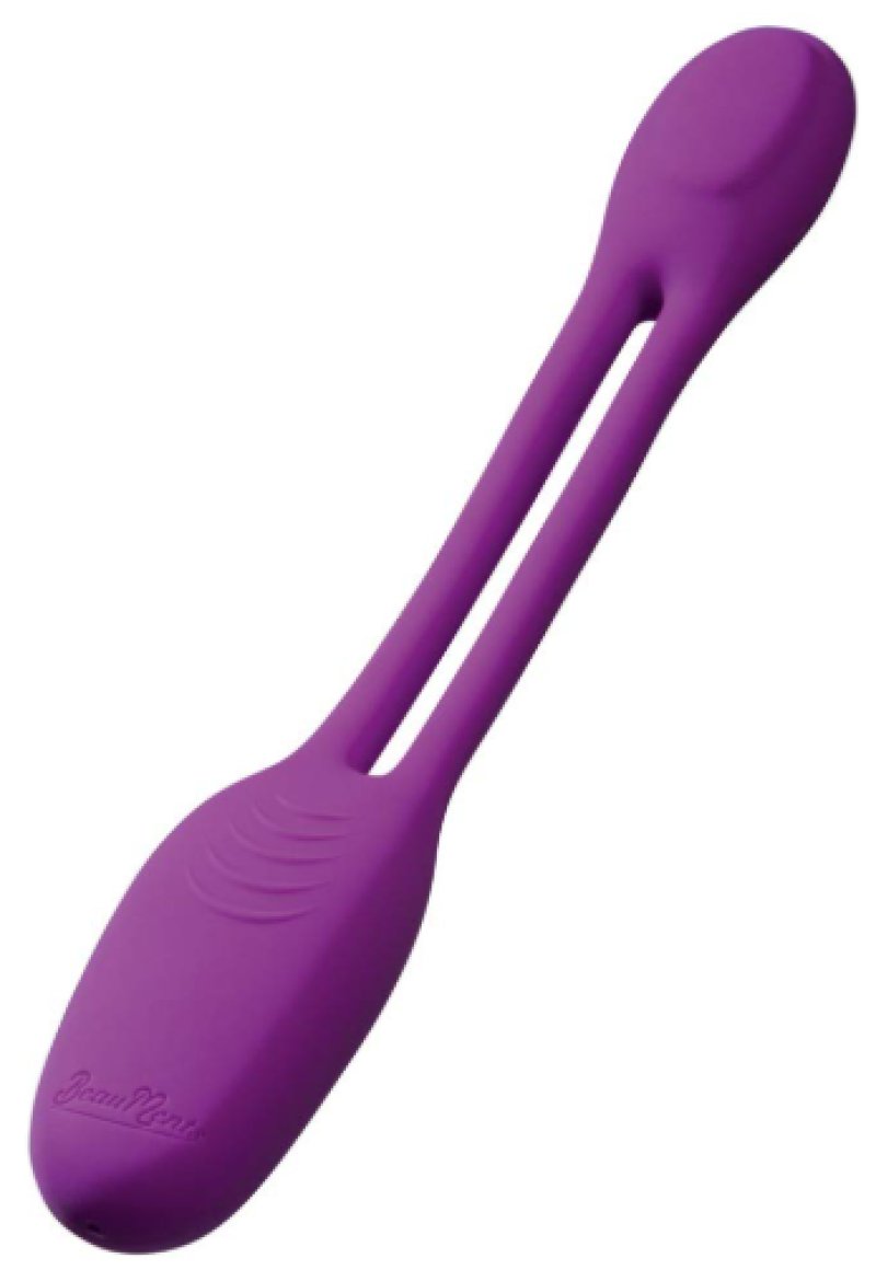 BeauMents Flexxio Purple Dual Motor Silicone Vibrator with Remote Control and Waterproof Design > Sex Toys > Couples Toys