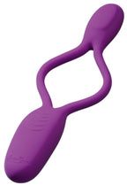 BeauMents Flexxio Purple Dual Motor Silicone Vibrator with Remote Control and Waterproof Design > Sex Toys > Couples Toys