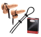 Malesation Adjustable Cock And Testicle Ring – Customizable Fit And Firm Support