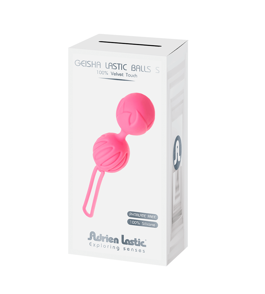 Adrien Lastic Geisha Lastic Balls Pink Size S 100 Percent Silicone Default Title > Sex Toys For Ladies > Kegel Exercise