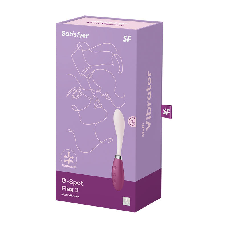 Satisfyer G-Spot Flex 3 -  USB Rechargeable Vibrator