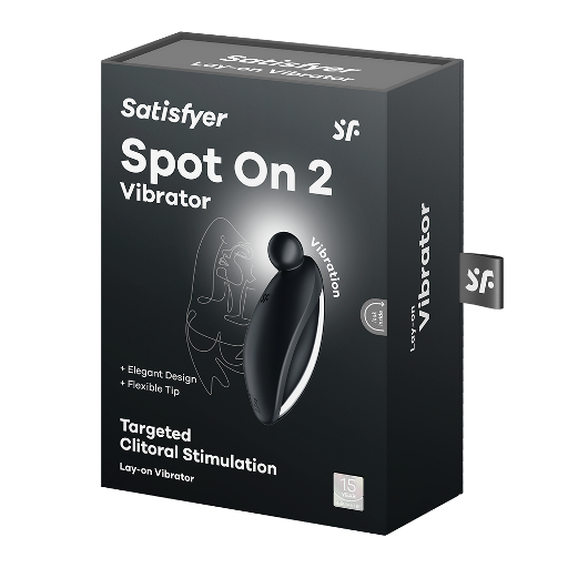 Satisfyer Spot On 2 for Targeted Clitoral Stimulation Black STIMULATORS
