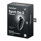 Satisfyer Spot On 2 – Targeted Clitoral Stimulation Device Black > Vibrators > Ladies > Clitoral Vibrators and Stimulators
