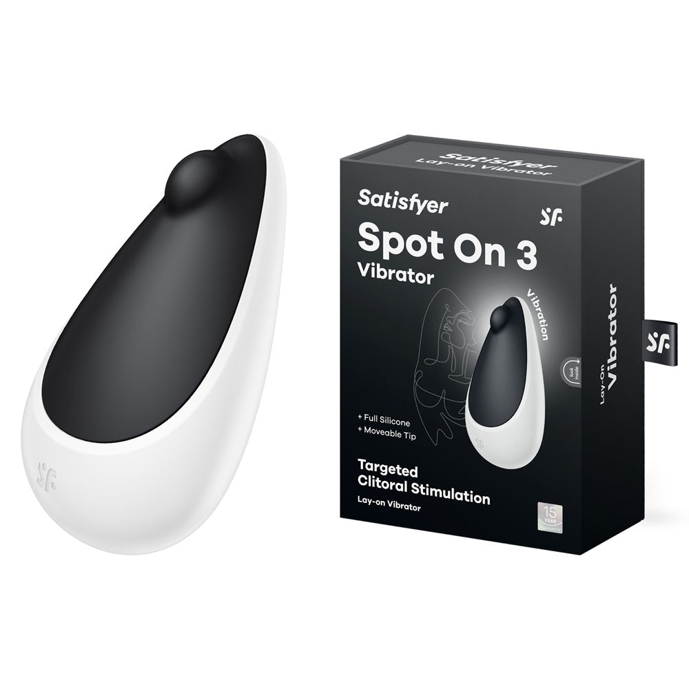 Satisfyer Spot On 3 Clitoral Stimulator Black > Vibrators > Ladies > Clitoral Vibrators and Stimulators