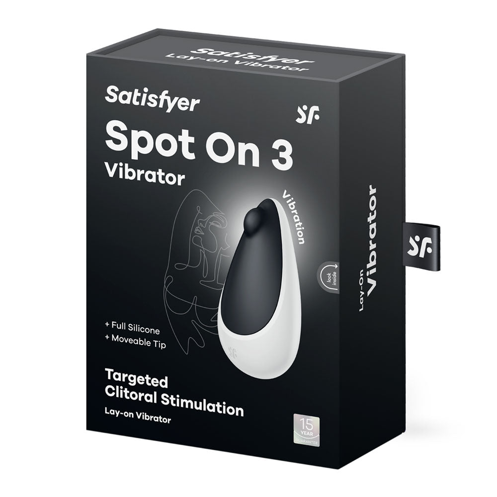 Satisfyer Spot On 3 Clitoral Stimulator Black > Vibrators > Ladies > Clitoral Vibrators and Stimulators