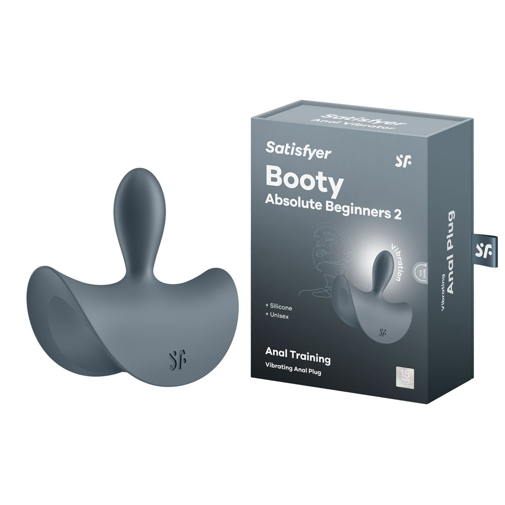 Satisfyer Booty Absolute Beginners 2 – Slim Silicone Vibrating Anal Plug 7 cm > Anal Range > Butt Plugs