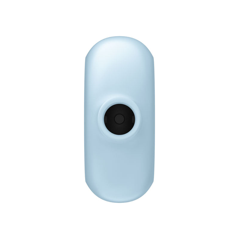 Satisfyer Pro To Go 3 Blue Compact Silicone Air Pulse Vibrator with Vibration > Sex Toys For Ladies > Air Pulsation