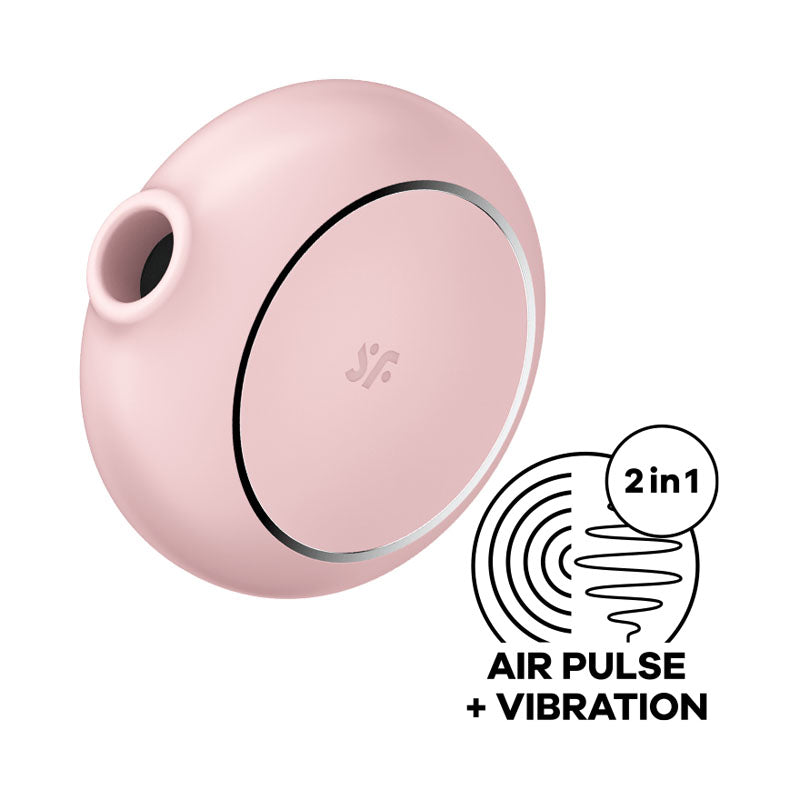 Satisfyer Pro To Go 3 Rose Air Pulse Stimulator and Vibrator Compact Size Secondary image