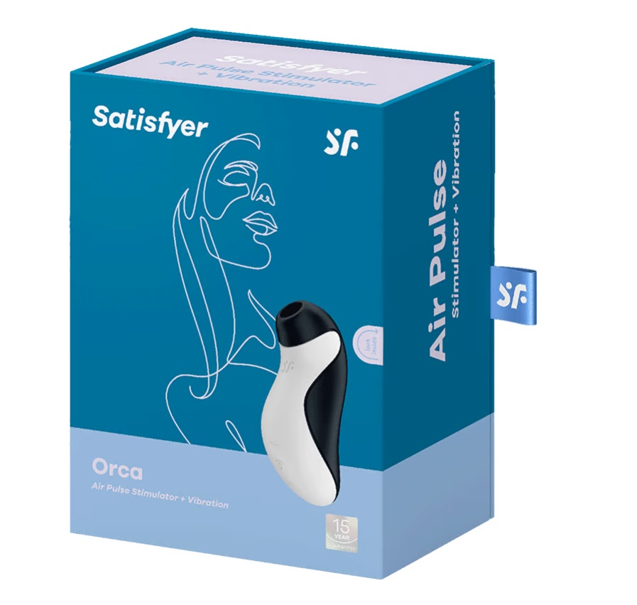 Satisfyer Orca Double Air Pulse Clitoral Vibrator with Vibration – Silicone Vibrator Default Title > Sex Toys For Ladies > Air Pulsation
