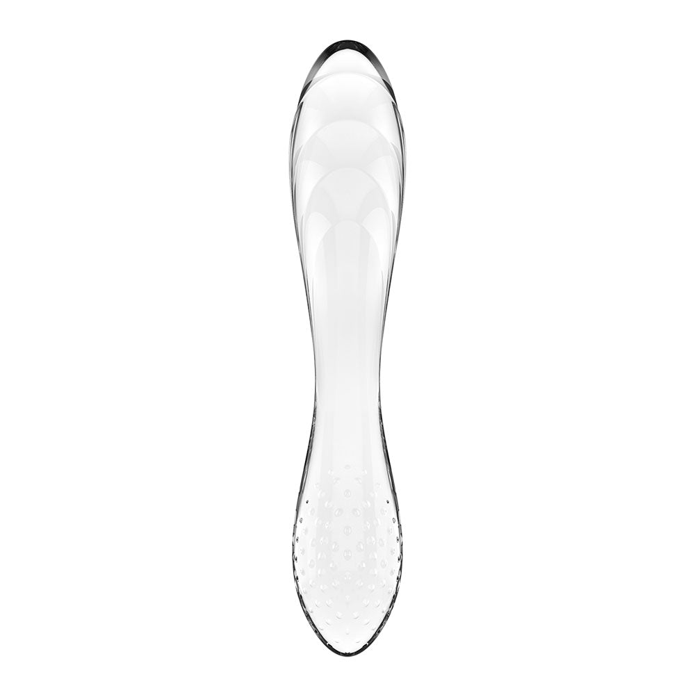Satisfyer Dazzling Crystal 1 Double-Ended Glass Dildo > Glass > Dildos