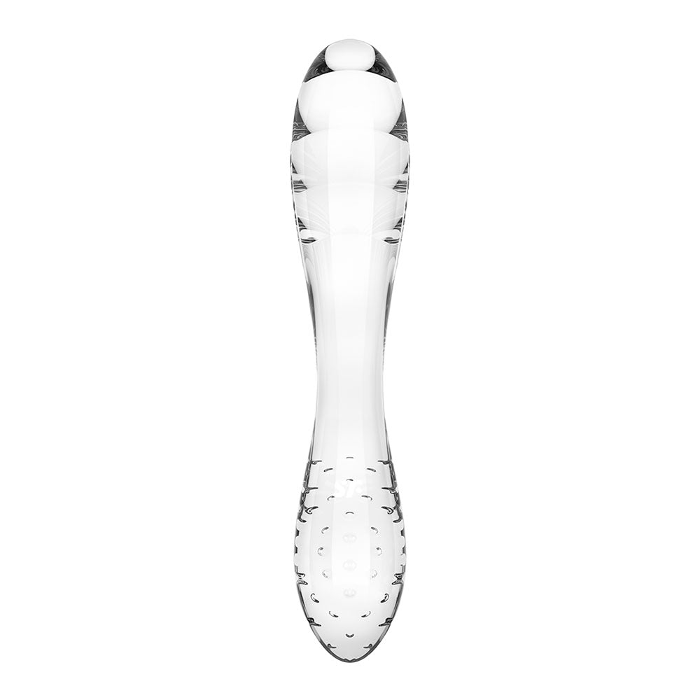 Satisfyer Dazzling Crystal 1 Double-Ended Glass Dildo > Glass > Dildos