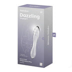 Satisfyer Dazzling Crystal 1 Double-Ended Glass Dildo > Glass > Dildos