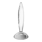 Satisfyer Sparkling Crystal 8 Inch Solid Glass Dildo with Texture > Glass > Dildos