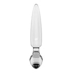 Satisfyer Triple Crystal 1 Transparent – Glass Dildo 21 cm with Two Additional Smaller Plugs > Glass > Dildos