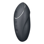 Satisfyer Tap & Climax 1 - Grey Lay-On Vibrator 8.6 Inch > Vibrators > Vibrating Pads